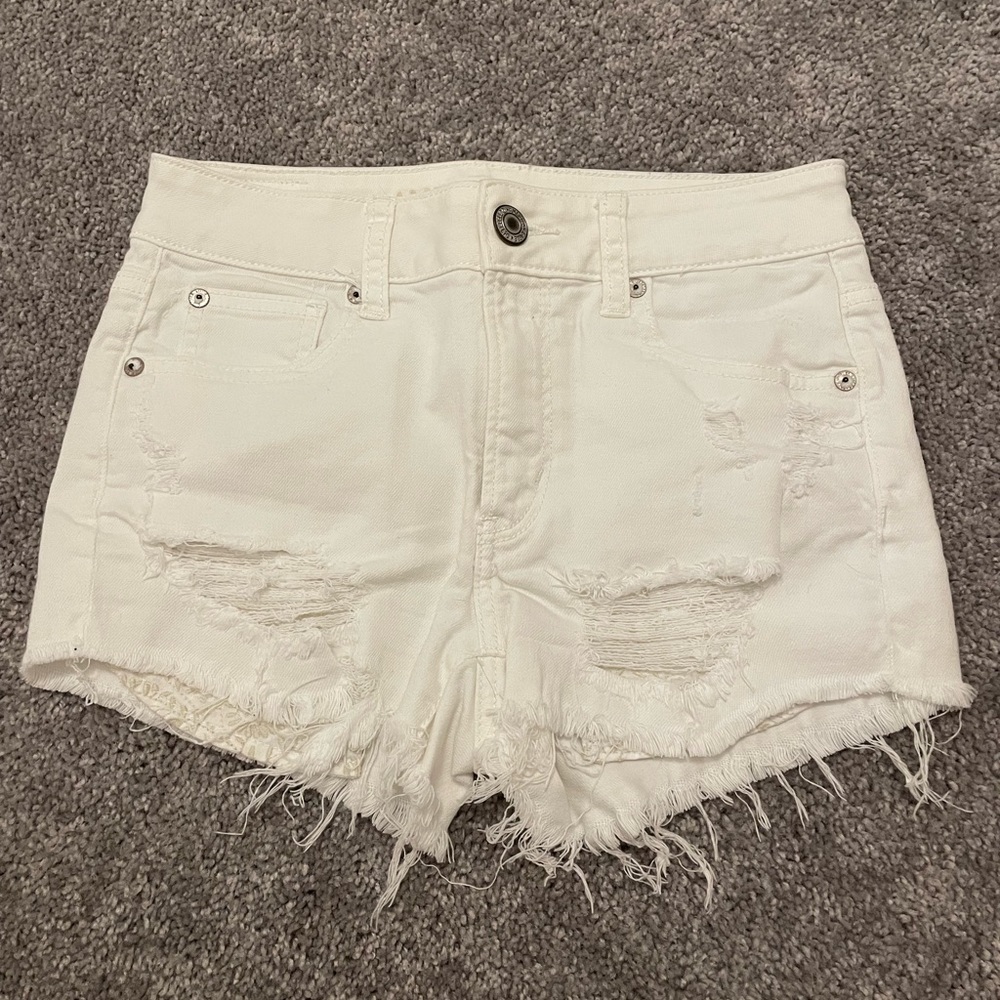 American Eagle Hi-Rise Jean Shorts